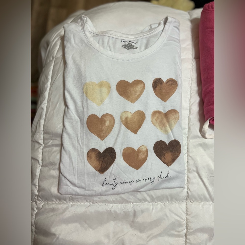 Lane Bryant crew neck graphic tee